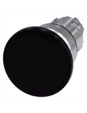 Siemens 3Su1050 1Bd10 0Aa0 Sirius Act 40Mm Metal Siyah Mantar Buton