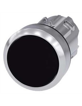 Siemens 3Su1050 0Ab10 0Aa0 Yay Dönüşlü Metal Buton Kafası Siyah