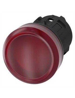 Siemens 3Su1001 6Aa20 0Aa0 Sinyal Lambası Kafası Plastik Kırmızı