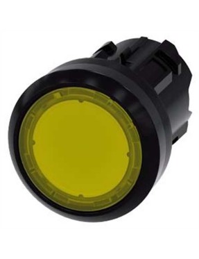 Siemens 3Su1001 0Ab30 0Aa0 Işıklandırılabilir Yay Dönüşlü Plastik Buton Kafası Sarı