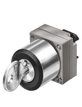 Siemens 3Sb3500 4Dd11 3Sb3 Metal Seri 22Mm Kilitli Mandal Buton Kalıcı 10A 1 0 2 Pozisyonlu
