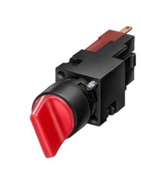 Siemens 3Sb2202 2Ab01 3Sb2 Plastik Seri 16Mm Komple Mandal Buton Kalıcı 0 1 Siyah 10A 1No