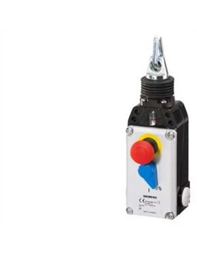 Siemens 3Se7141 1Eg10 Sirius 3Se7 İpli Acil Durdurma Şalteri Metal Gövde M20 X 1 5 Kablo Girişi 75M Ye Kadar