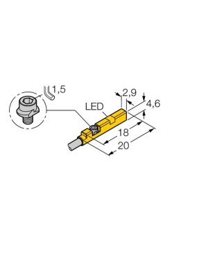 Turck 4685830 BIM-UNR-AP6X Manyetik Alan Sensörü