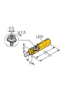 Turck 4685740 BIM-UNT-AP7X Manyetik Alan Sensörü