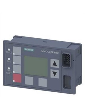 Siemens 3Uf7210 1Aa01 0 Gösterge Paneli Titanyum Gri*