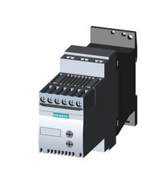 Siemens Sirius Soft Starter 3RW3018-1BB04 7,5kW 17,6A 24V AC/DC 200-480V Vida Bağlantılı Class 10