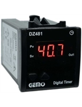 Gemo DZ481-24VDC Temel Fonksiyonlu Zaman Rölesi