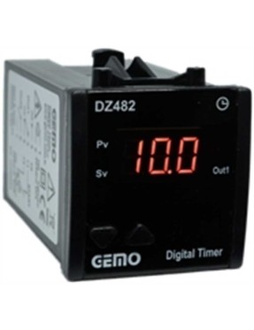 Gemo DZ482-24VDC Temel Fonksiyonlu Zaman Rölesi – Start Girişli