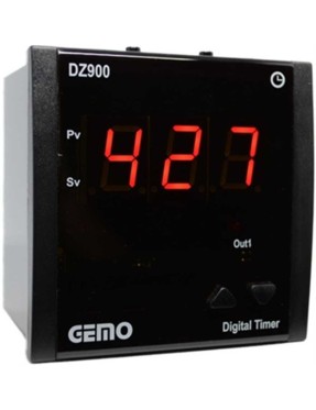 Gemo DZ900-230VAC Temel Fonksiyonlu Zaman Rölesi