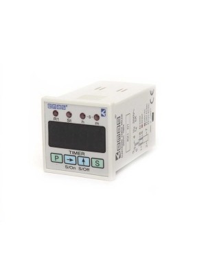 Emas RZ1D1B-5 RZ1 Serisi 230VAC 1CO5A (rezistif) 0,1sn-99,59Saat Dijital Zaman Elektronik Röle