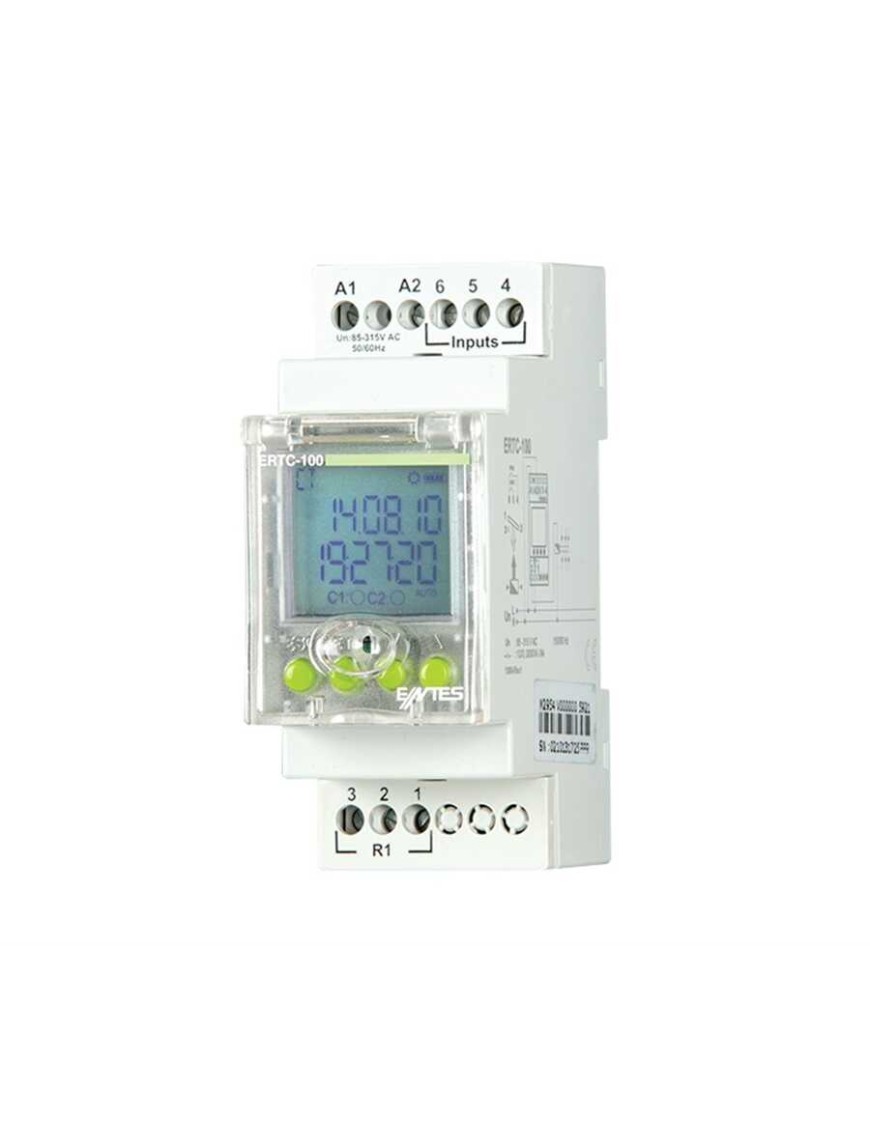 ENTES M2954 ERTC-100 Sayıcı Pals Zaman Rölesi (0,1-9999 SN/DK) ENTES ERTC-100 SAYICI PALS ZAMAN RÖLESİ (0,1-9999 SN/DK)