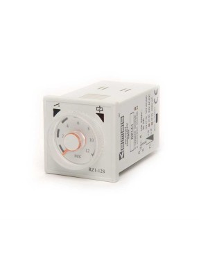 Emas RZ1A1A12S-25 
RZ1 Serisi 24VAC/DC-230VAC 1CO5A (rezistif) 1sn-12dk Analog Zaman Elektronik Röle