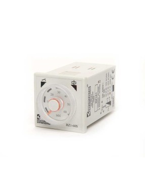 Emas RZ1A1A60S-25 
RZ1 Serisi 24VAC/DC-230VAC 1CO5A (rezistif) 0,06sn-60sn Analog Zaman Elektronik Röle