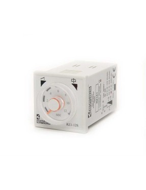 Emas RZ1A1B12S-25 
RZ1 Serisi 24VAC/DC-230VAC 1CO5A (rezistif) 0,1sn-12sn Analog Zaman Elektronik Röle