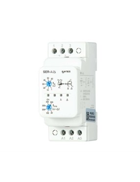 Entes M4091 SER-Y/U Yıldız-Üçgen Röle 24VAC/DC - 230VAC DIN II