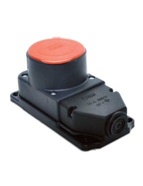 Tp Electric 3104-306-0300 3X25A Kauçuk Duvar Prizi Klemensli Tip IP44