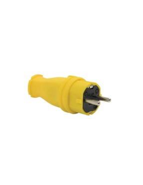 Tp Electric 3101-301-0700 1X16A Kauçuk Düz Fiş Sarı Vidalı IP44