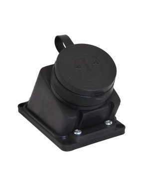 Tp Electric 3101-307-0300 1X16A Kauçuk Eğik Duvar Prizi IP44