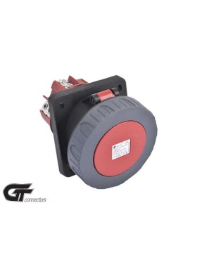Tp Electric 3138-309-1699 5X125A CEE Norm(GT) Eğik Makine Prizi 114X114 Vidalı IP67