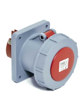 Tp Electric 3134-322-1600 5X63A Düz Makine Prizi 100X107 Vidalı IP67
