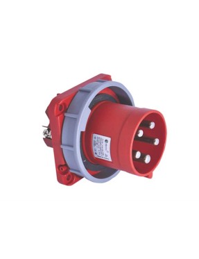 Tp Electric 3134-320-1600 5X63A Düz Makine Fişi 100X100 Vidalı IP67