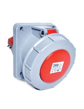 Tp Electric 3134-309-1600 5X63A Eğik Makine Prizi 100X107 Vidalı IP67