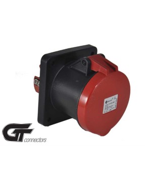 Tp Electric 3133-322-1699 5X63A CEE Norm(GT) Düz Makine Prizi 100X107 Vidalı IP44