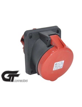Tp Electric 3133-309-1699 5X63A CEE Norm(GT) Eğik Makine Prizi 100X107 Vidalı IP44