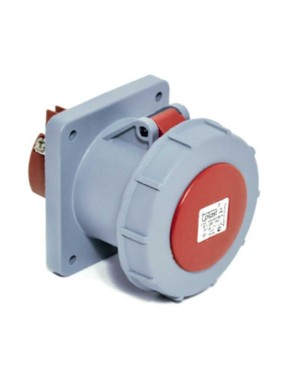 Tp Electric 3132-322-1600 4X63A Düz Makine Prizi 100X107 Vidalı IP67