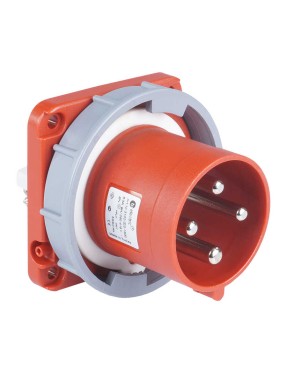 Tp Electric 3132-320-1600 4X63A Düz Makine Fişi 100X100 Vidalı IP67