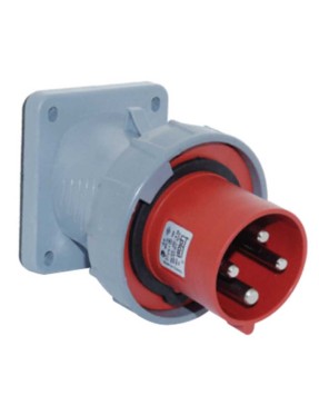 Tp Electric 3132-318-1600 4X63A Eğik Makine Fişi 100X107 Vidalı IP67