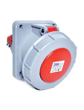 Tp Electric 3132-309-1600 4X63A Eğik Makine Prizi 100X107 Vidalı IP67