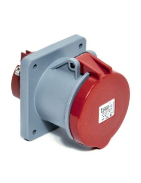 Tp Electric 3131-322-1600 4X63A Düz Makine Prizi 100X107 Vidalı IP44