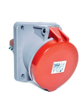 Tp Electric 3131-309-1600 4X63A Eğik Makine Prizi 100X107 Vidalı IP44