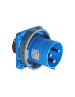 Tp Electric 3129-320-0900 3X63A Düz Makine Fişi 100X100 Vidalı IP67