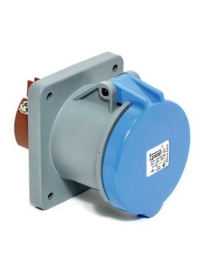 Tp Electric 3128-322-0900 3X63A Düz Makine Prizi 100X107 Vidalı IP44