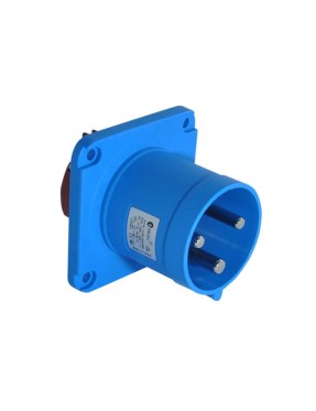 Tp Electric 3128-320-0900 3X63A Düz Makine Fişi 100X100 Vidalı IP44