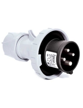 Tp Electric 3127-301-0300-5h 4X32A CEE Norm Düz Fiş Vidalı IP67