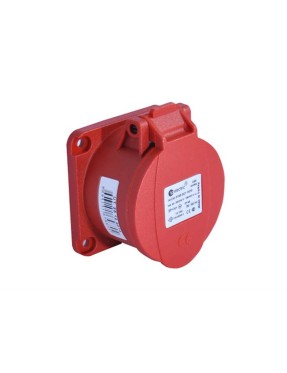 Tp Electric 3126-321-1670-3h 4X32A CEE Norm Düz Makine Prizi 70X70 Vidalı IP44