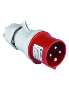 Tp Electric 3126-301-1601 4X32A CEE Norm Düz Fiş Vidalı IP44
