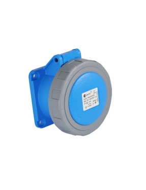 Tp Electric 3125-322-0975 3X32A CEE Norm Düz Makine Prizi 75X75 Vidalı IP67