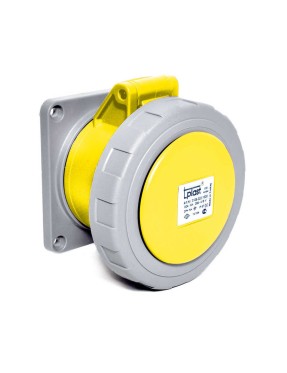 Tp Electric 3125-322-0775-4h 3X32A CEE Norm Düz Makine Prizi 75X75 Vidalı IP67