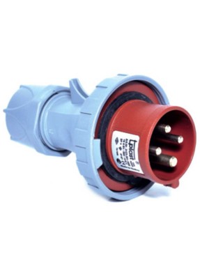 Tp Electric 3123-301-1600-3h 4X16A CEE Norm Düz Fiş Vidalı IP67