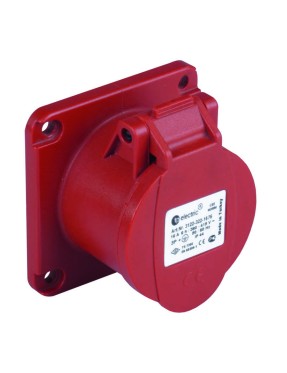 Tp Electric 3122-321-1670 4X16A CEE Norm Düz Makine Prizi 70X70 Vidalı IP44