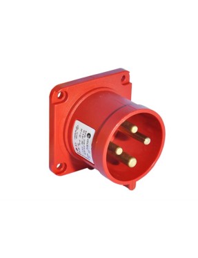 Tp Electric 3122-319-1670 4X16A CEE Norm Düz Makine Fişi 70X70 Vidalı IP44