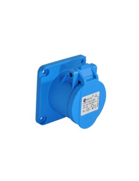 Tp Electric 3120-322-0975 3X16A CEE Norm Düz Makine Prizi 75X75 Vidalı IP44