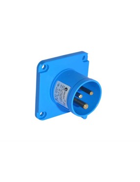 Tp Electric 3120-319-0970 3X16A CEE Norm Düz Makine Fişi 70X70 Vidalı IP44