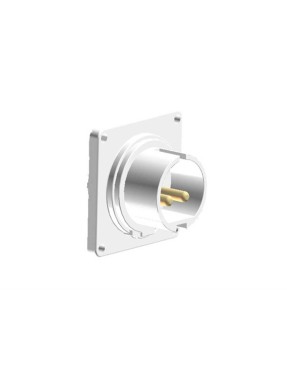 Tp Electric 3112-319-0400-12h 2X32A CEE Norm Düz Makine Fişi 70X70 Vidalı IP44