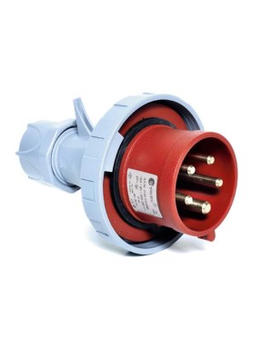 Tp Electric 3108-350-1600 5X32A CEE Norm Faz Dönüştürücü Fiş Vidalı IP67